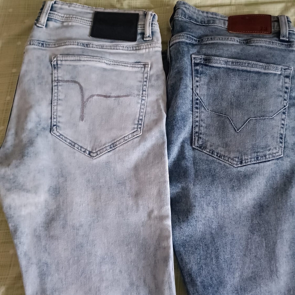 Jeans _ Pair Of 2, Size 34, Pepe and Flying Machine